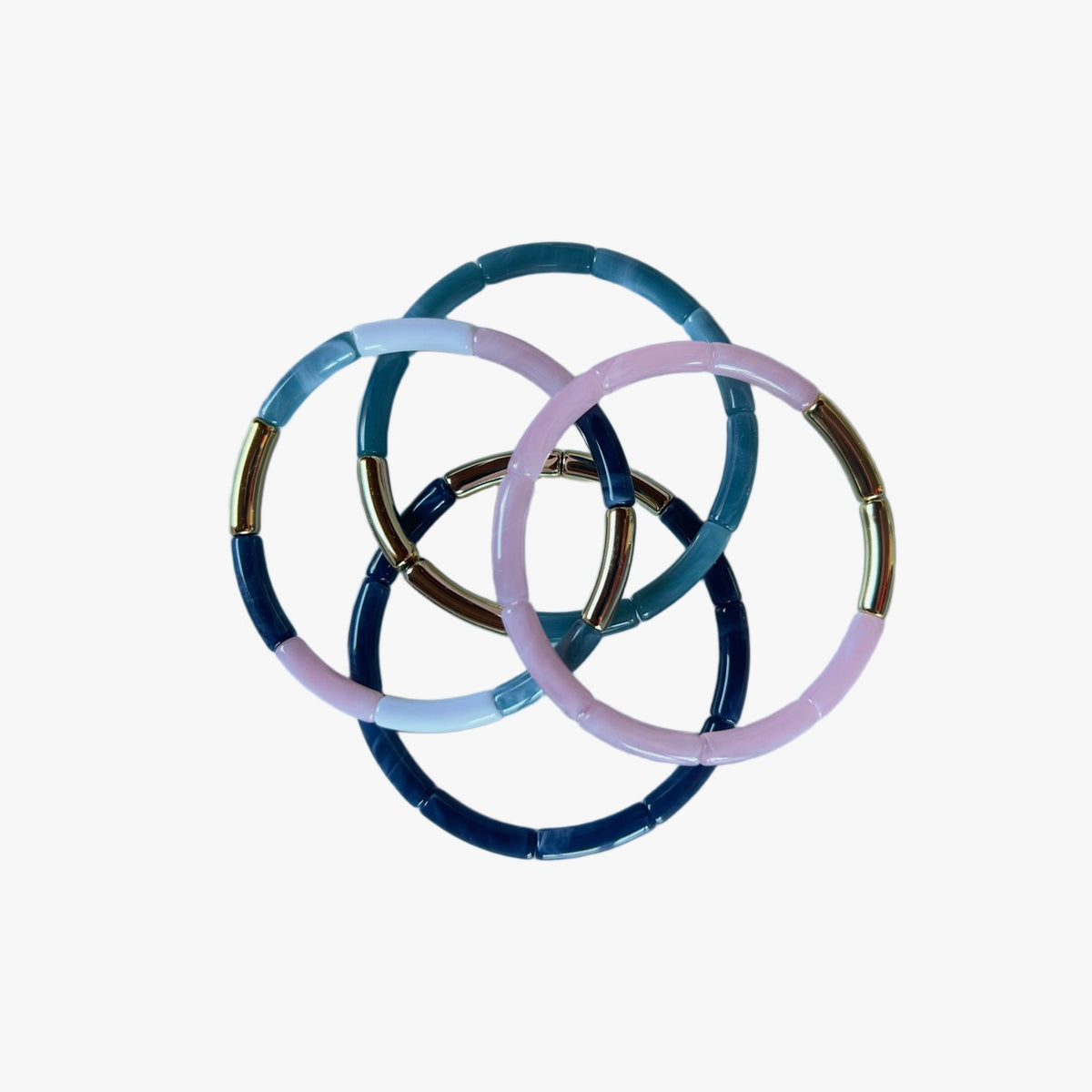 Bundle of 4 Eisblau