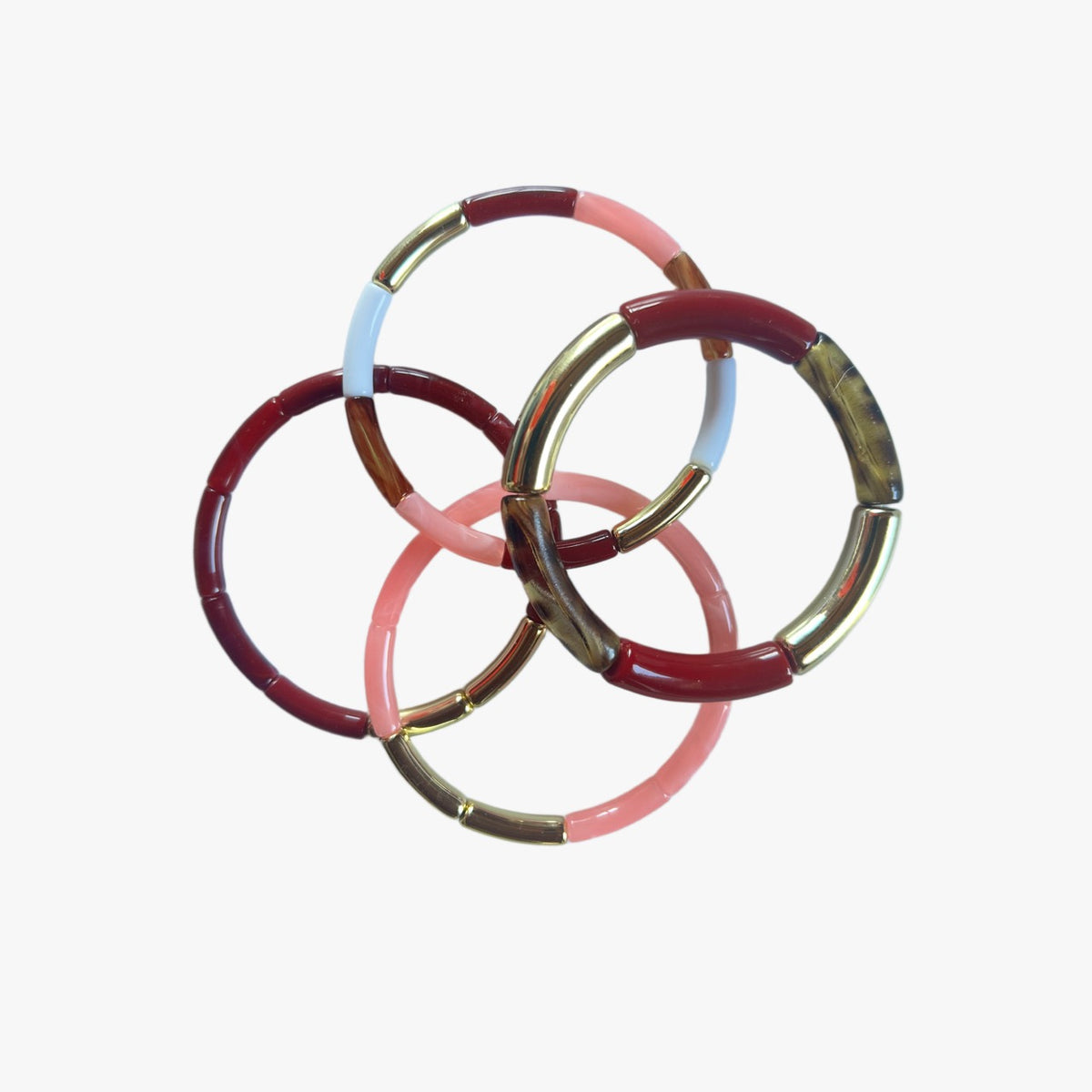 Bundle of 4 Weinrot