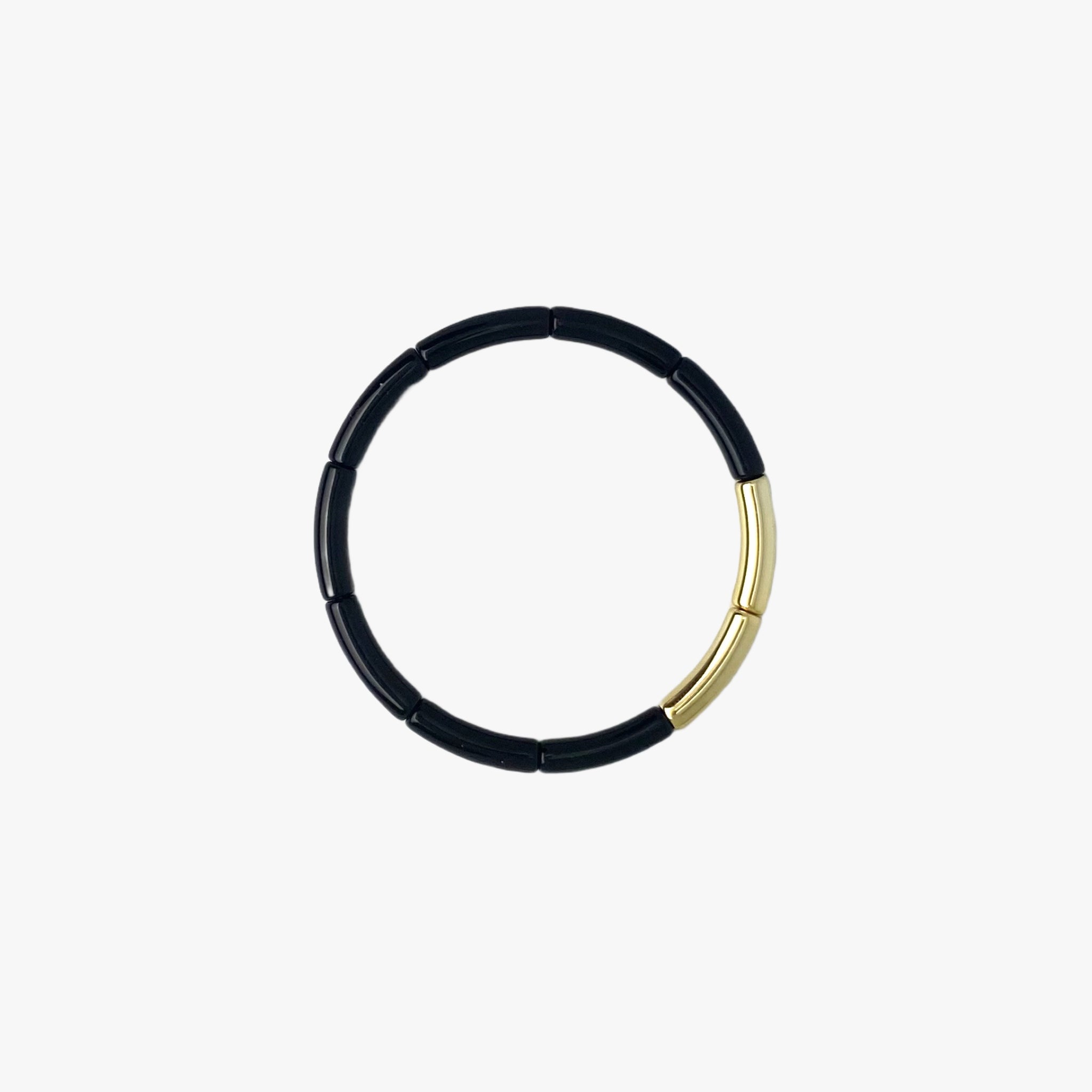 Ribbon Schwarz / Gold